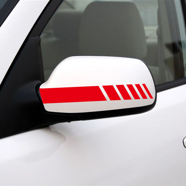 Car Stickers, Mirror Stickers, Striped Decals