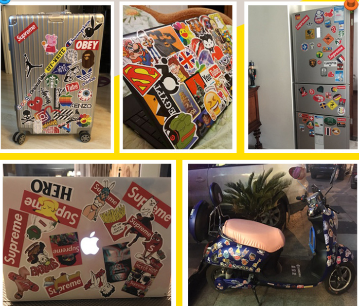 Car Stickers, Luggage Stickers, Creative Vinyl Decals