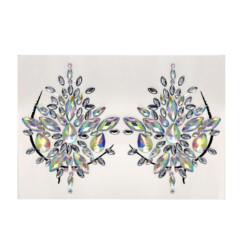 Tattoo Stickers, Crystal Chest Stickers, Nipple Covers