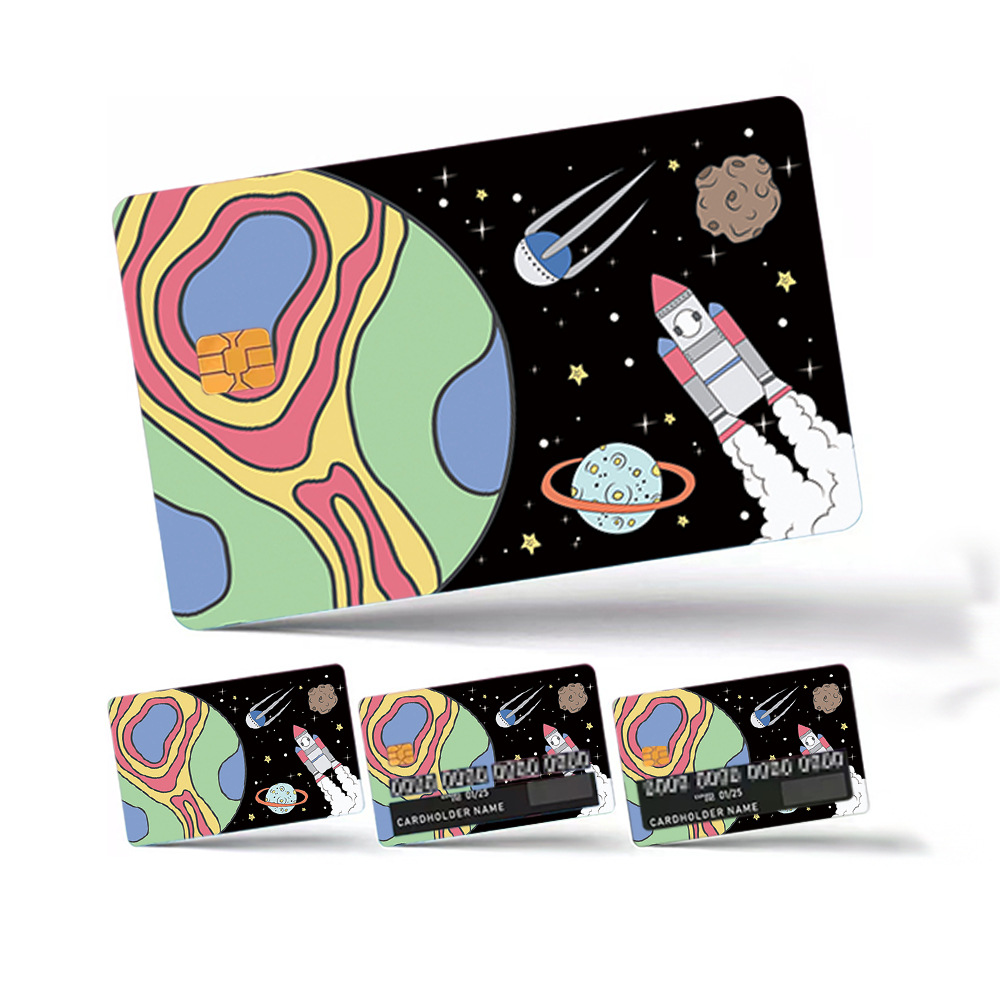 Personalized Anti-Scratch Card Stickers