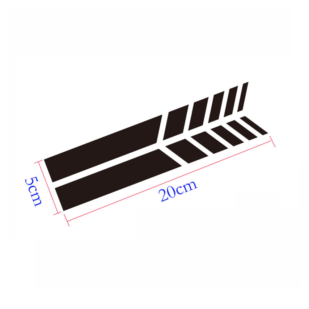 Car Stickers, Mirror Stickers, Striped Decals