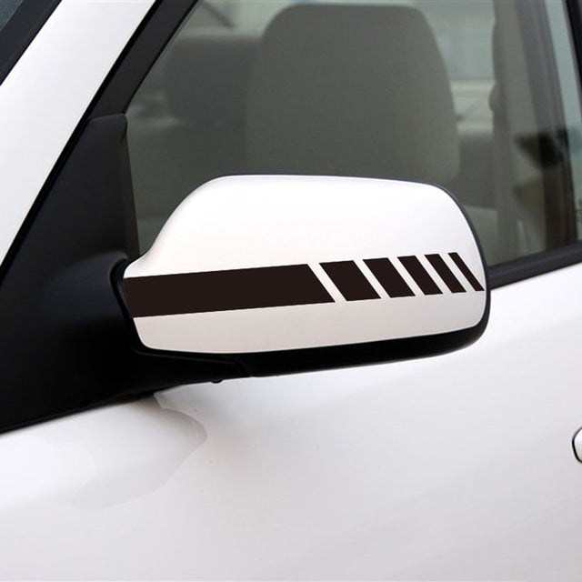 Car Stickers, Mirror Stickers, Striped Decals